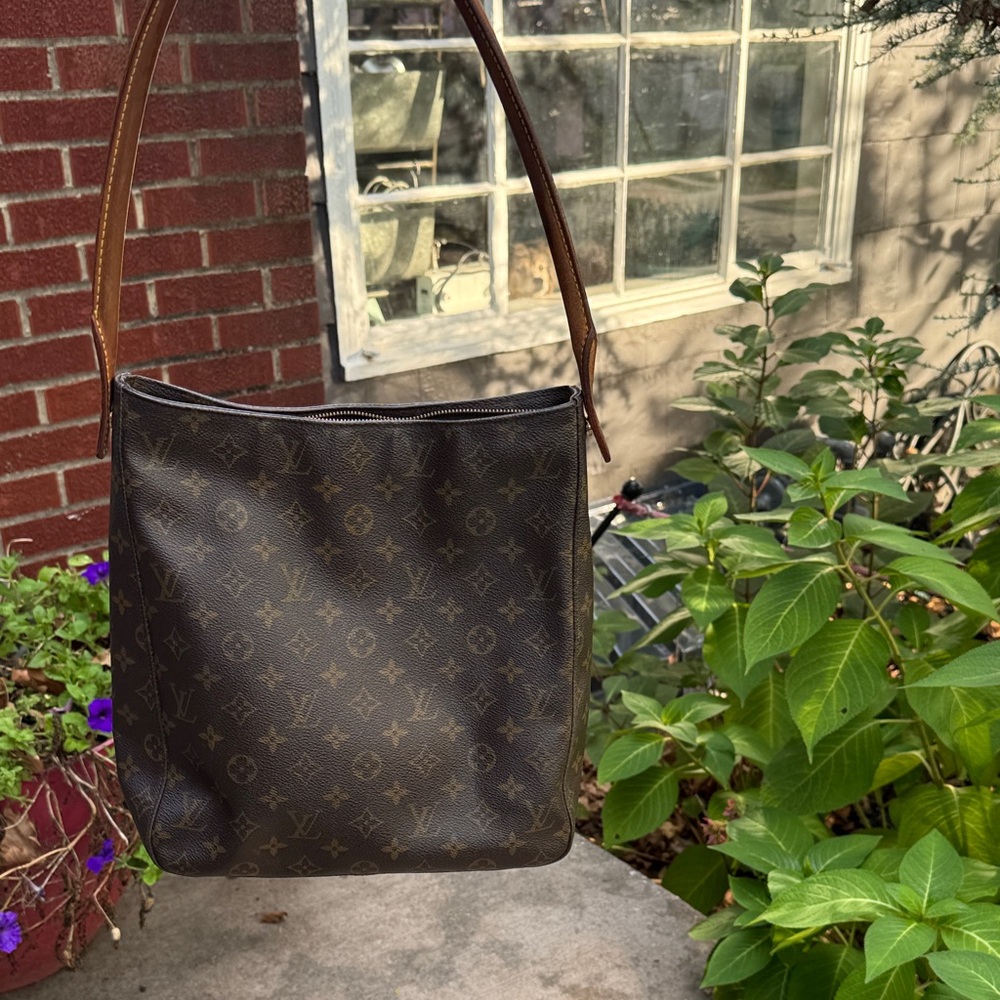 Louis Vuitton Brown Monogram shoulder bag tote Bag